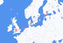 Voli da Helsinki, Finlandia a Bristol, Inghilterra