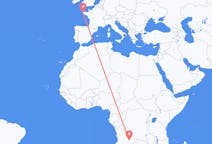 Flyreiser fra Luena, Angola til Brest, Frankrike