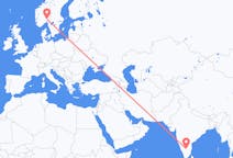 Flyg från Bangalore, Indien till Oslo, Norge