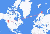Flights from Kamloops, Canada to Kirkenes, Norway