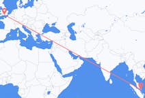 Flyg från Johor Baharu, Malaysia till Southampton, England