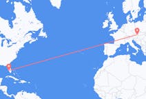 美国出发地 麥爾茲堡飞往美国目的地 维也纳的航班