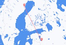 Fly fra Pskov til Skellefteå