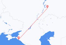 Vluchten van Gelendzjik naar Samara
