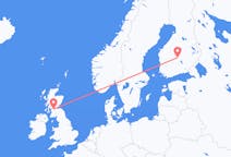 Flights from Jyväskylä, Finland to Glasgow, the United Kingdom