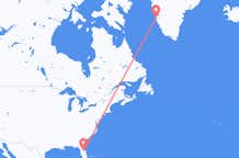 Flights from Orlando to Nuuk