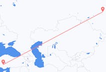 Flights from Tomsk, Russia to Konya, Turkey