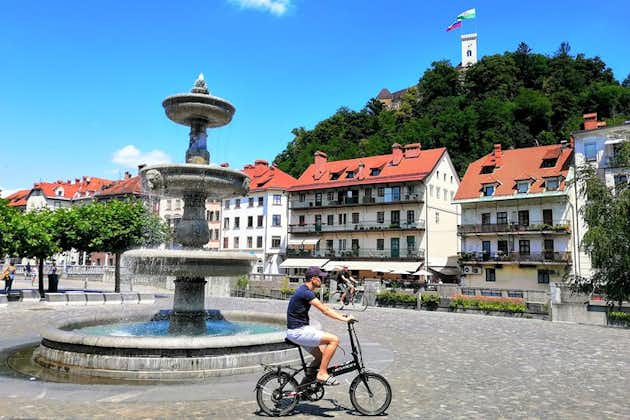 Ljubljana sightseeingtur med elektriske sykler