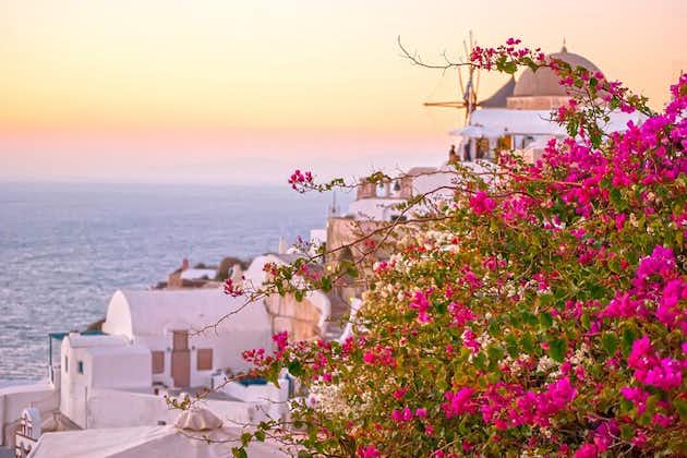 Romance in Santorini Island Private up to 4 People