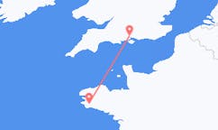 Flights from Quimper, France to Southampton, the United Kingdom