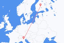 Flights from Jyväskylä, Finland to Verona, Italy