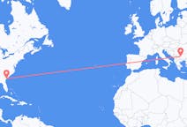 Flyreiser fra Hilton Head Island, USA til Sofia, Bulgaria