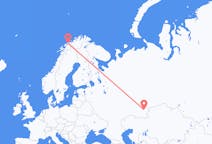 Vluchten van Magnitogorsk naar Tromsø