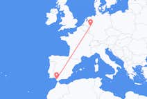 Flyrejser fra Jerez, Spanien til Duesseldorf, Tyskland