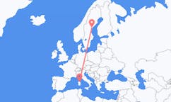 Flights from Kramfors Municipality, Sweden to Olbia, Italy
