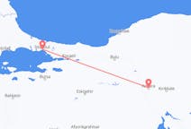 Flyg från Istanbul, Turkiet till Ankara, Turkiet