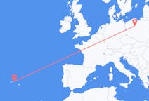 Flights from Terceira Island, Portugal to Bydgoszcz, Poland
