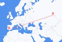 Flights from Omsk, Russia to Seville, Spain
