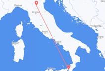 Flyrejser fra Reggio di Calabria, Italien til Bologna, Italien