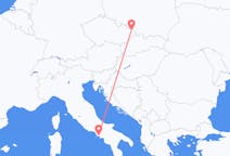 出发地 意大利那不勒斯目的地 捷克俄斯特拉发的航班