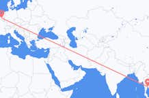 Lennot Bangkokista Brysseliin