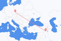 Flights from Hakkâri, Turkey to Pardubice, Czechia