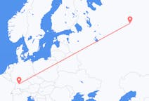 Flights from Syktyvkar, Russia to Stuttgart, Germany