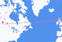 Flights from Saskatoon, Canada to Glasgow, Scotland