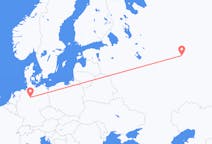 Fly fra Kirov til Hannover
