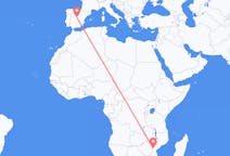 Flyg från Chimoio, Moçambique till Madrid, Spanien