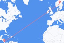 Flights from San José to Rörbäcksnäs