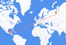 Flights from Guatemala City, Guatemala to Nyagan, Russia