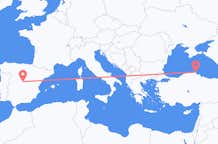 Flyrejser fra Sinop til Madrid