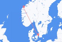 Flights from Volda, Norway to Copenhagen, Denmark