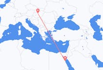 Flyg från Hurghada, Egypten till budapest, Ungern