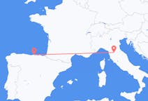 Flyg från Florens, Italien till Santander, Spanien