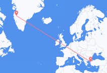 Flyreiser fra Edremit, til Kangerlussuaq
