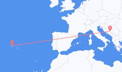 Flights from Sarajevo, Bosnia & Herzegovina to São Jorge Island, Portugal