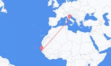 Flyrejser fra Banjul til Rom