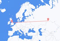 Flights from Kurgan, Kurgan Oblast, Russia to Manchester, the United Kingdom