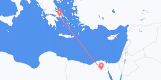 Flyg från Egypten till Grekland