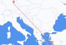 Flyreiser fra Bodrum, Tyrkia til Nürnberg, Tyskland