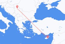 Flights from Belgrade in Serbia to Larnaca in Cyprus