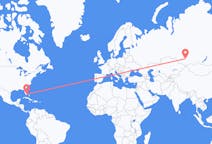 Flights from Miami, the United States to Novokuznetsk, Russia