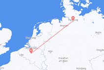 Flyrejser fra Hamborg, Tyskland til Region Bruxelles, Belgien