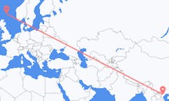 Flights from Hanoi to Lerwick