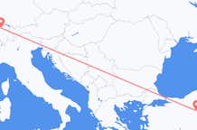 Flyreiser fra Ankara, til Zürich