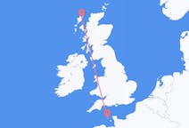 Voli da Stornoway, Scozia to Guernsey, Guernsey