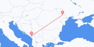 Flights from Montenegro to Moldova