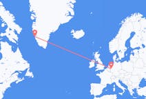 Flyreiser fra Duesseldorf, til Nuuk